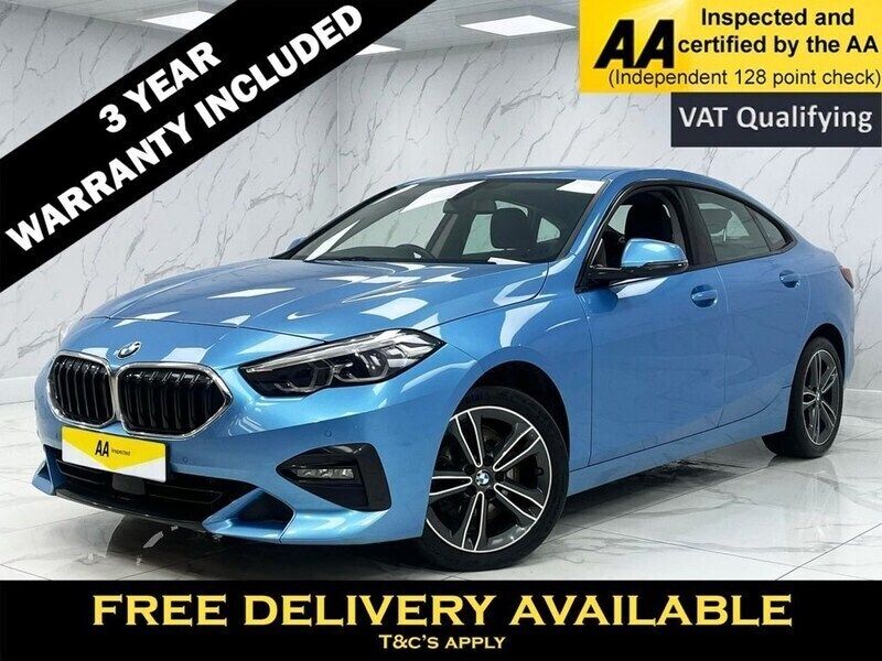 Blue Used 2021 BMW 218 Sport Line Coupe | £16,495 (Fair price) - Image 1/2