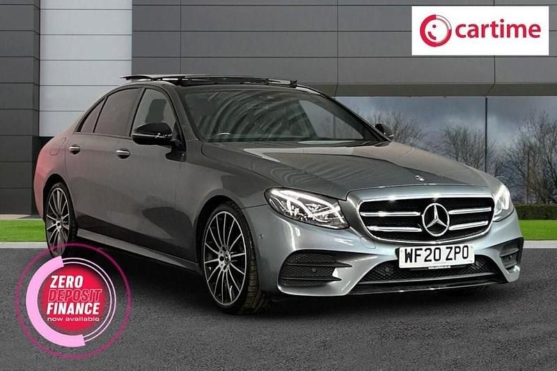 Grey Used 2020 Mercedes E220 AMG line Sedan | £26,990 (A bit pricey) - Image 1/4