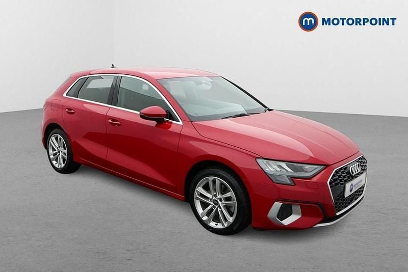Red Used 2023 Audi A3 e-tron Sport Hatchback | £20,999 (Good price) - Image 1/4