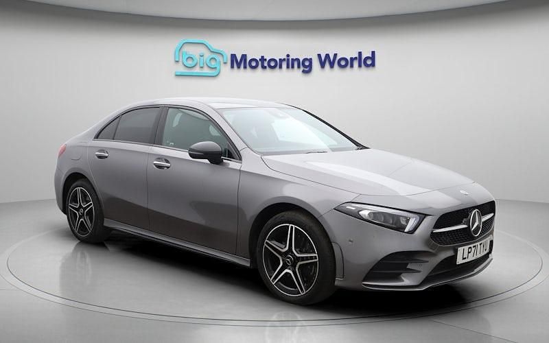 Used Mercedes A250 AMG line 259 HP (190 kW) 2022 Grey Sedan
