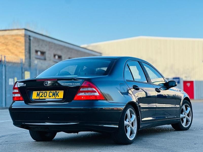 Used Mercedes C180 Classic 2007 Black Sedan