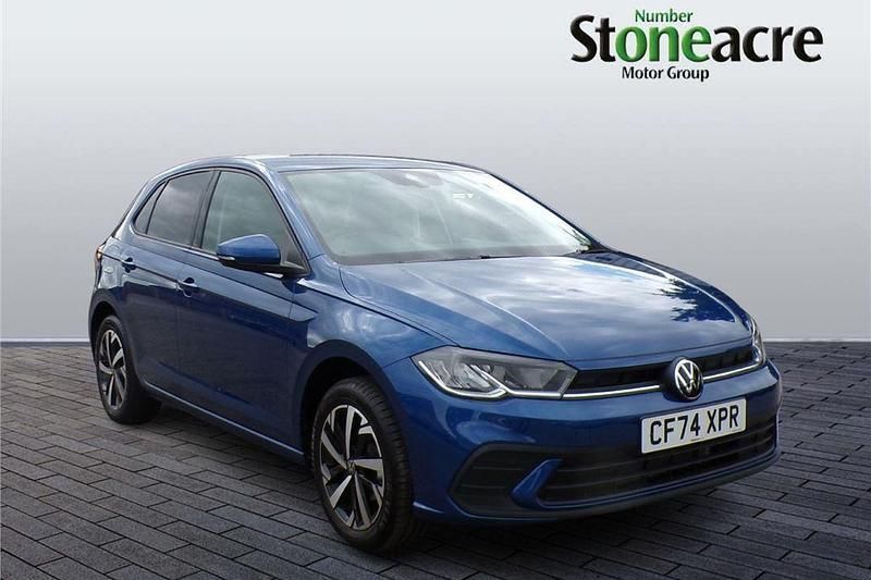 Blue New 2025 VW Polo Match Hatchback | £20,999 (Fair price) - Image 1/4