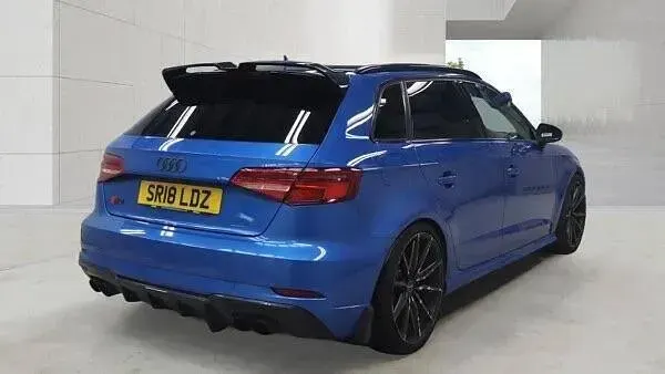 Used Audi S3 Sportback Black Edition 2018 Blue Hatchback