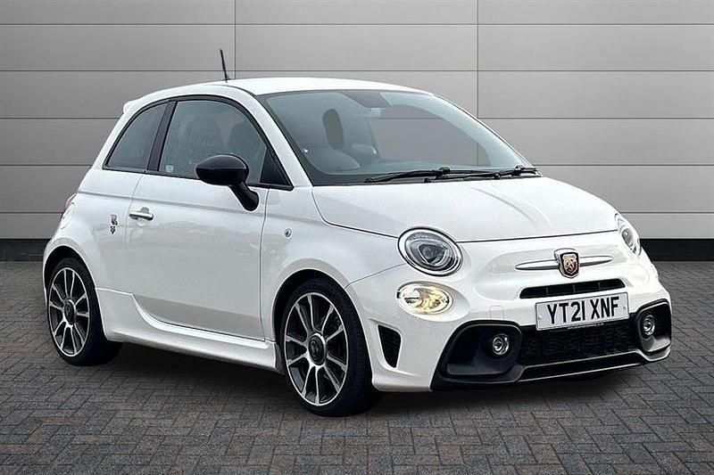 White Used 2021 Abarth 595 Turismo Hatchback | £14,200 (Fair price) - Image 1/3