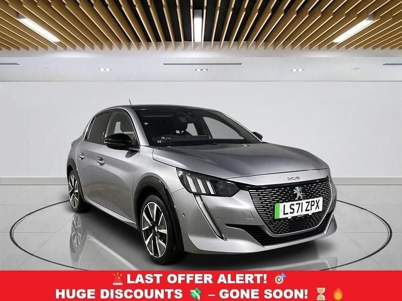Grey Used 2021 Peugeot e-208 GTi Hatchback | £11,549 (Fair price) - Image 1/4