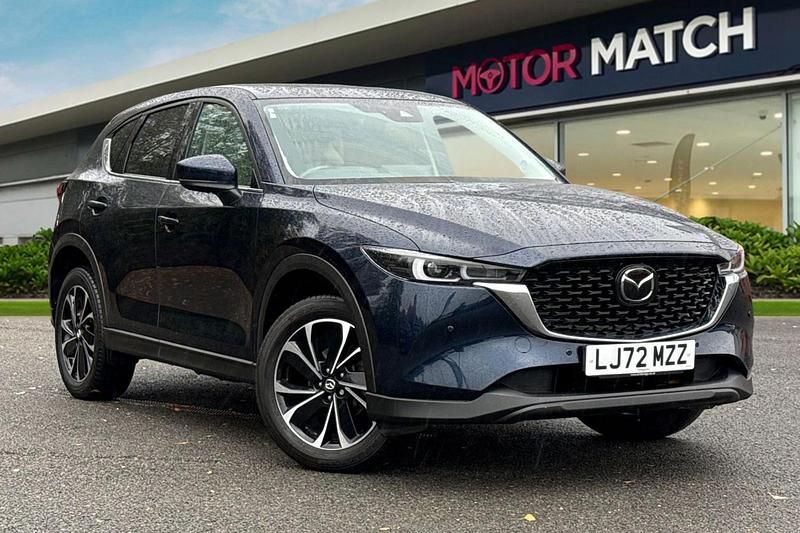 Blue Used 2022 Mazda CX-5 Edition SUV | £20,309 (Fair price) - Image 1/4