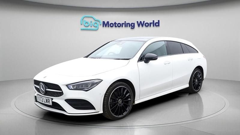 Used Mercedes CLA250e AMG Line Premium Plus 2022 White Sedan