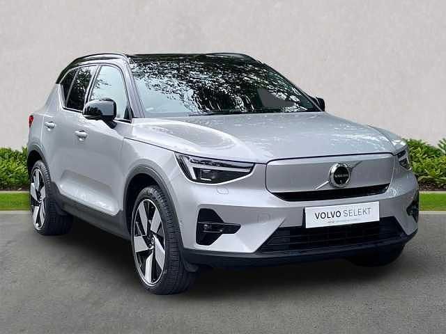 Silver Used 2024 Volvo EX40 Ultra SUV | £37,703 (Expensive) - Image 1/4