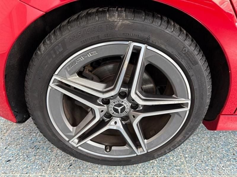 Used Mercedes A200 AMG line 163 HP (119 kW) 2019 Red Hatchback