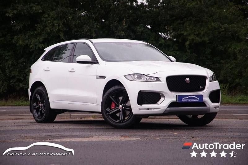 White Used 2016 Jaguar F-Pace Supercharged SUV | £20,899 (Good price) - Image 1/4