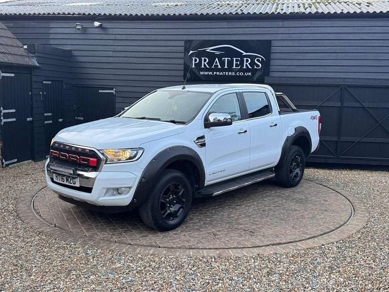 Used Ford Ranger Limited 2016 White Pickup