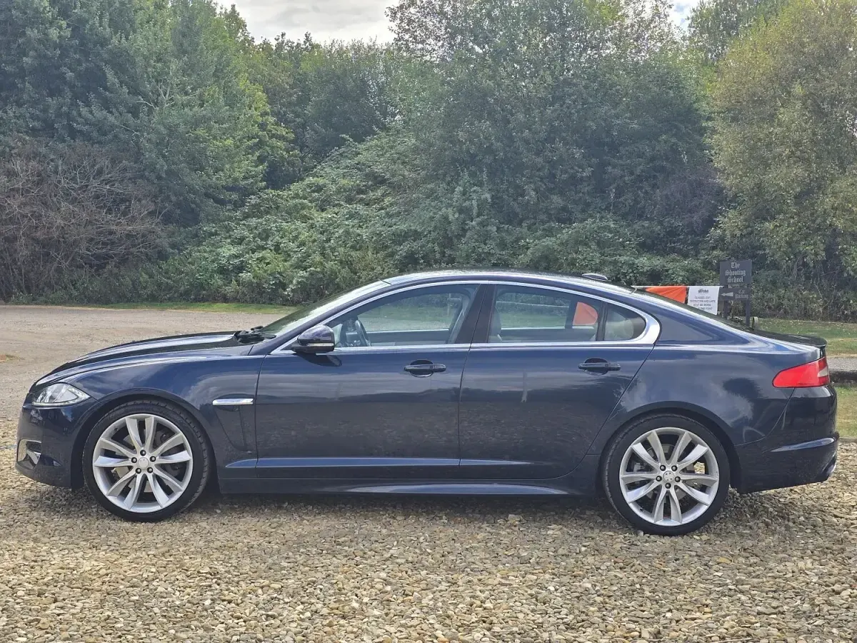 Used Jaguar XF Portfolio 2012 Blue Sedan