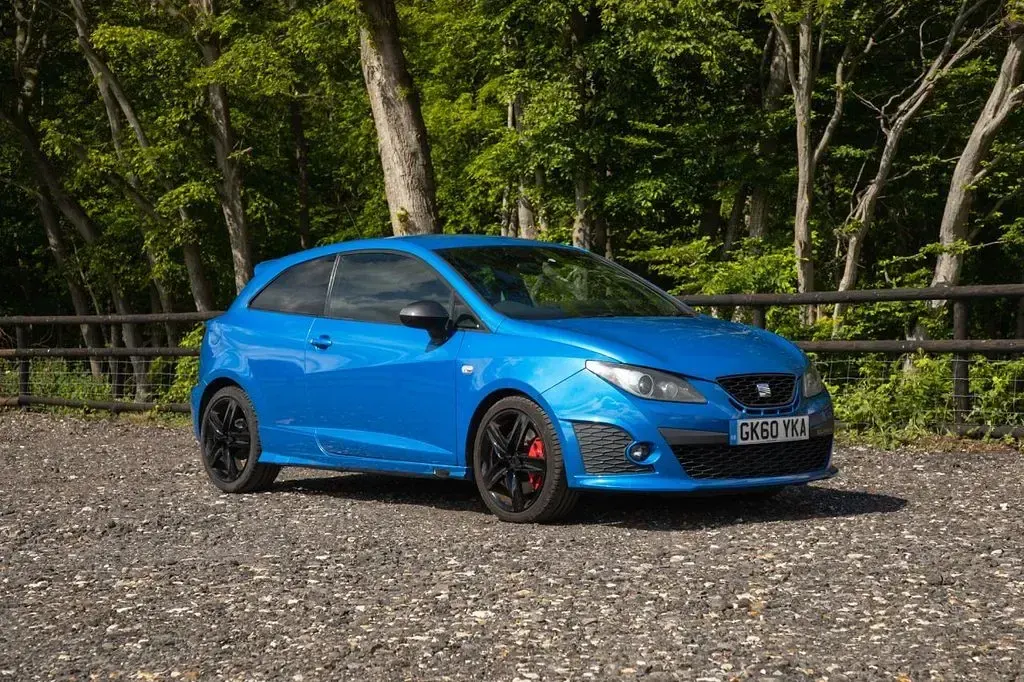 Used Seat Ibiza CUPRA 180 HP (132 kW) 2010 Blue Hatchback