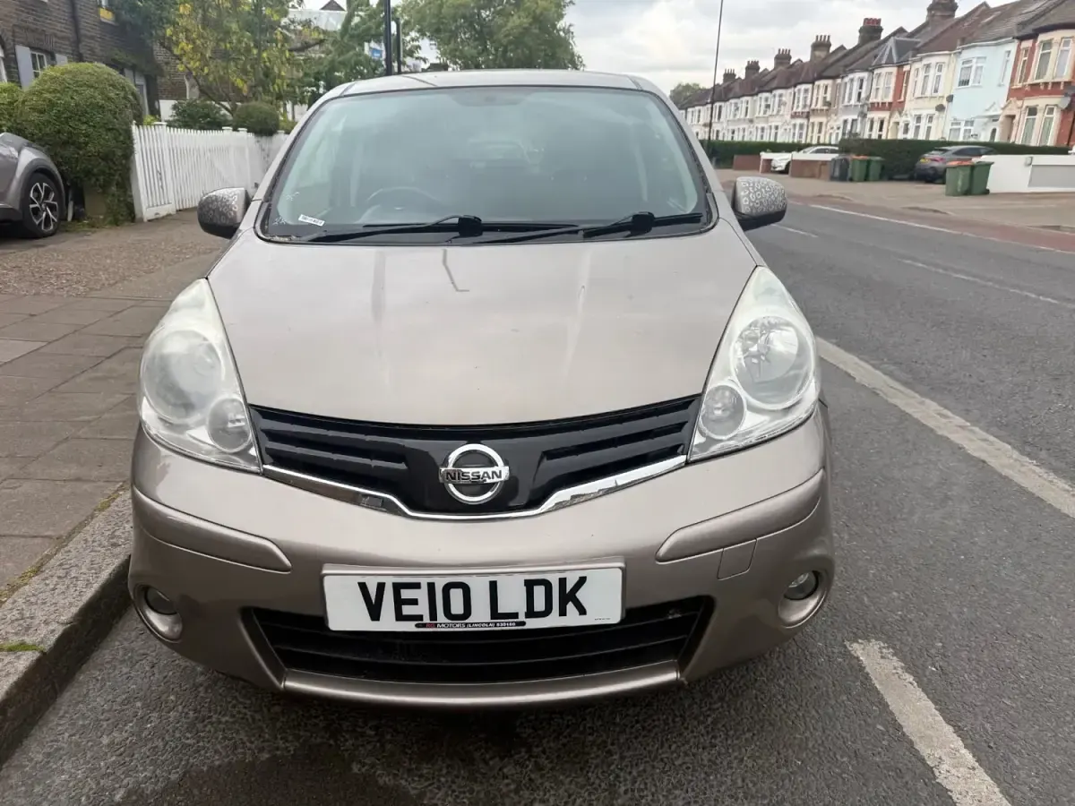 Used Nissan Note N-TEC 110 HP (80 kW) 2010 Beige Hatchback