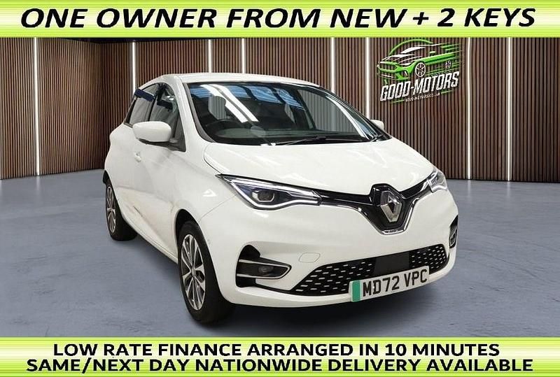 White Used 2022 Renault Zoe GT-Line Hatchback | £10,888 (Fair price) - Image 1/2