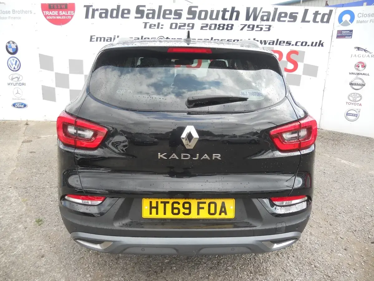 Used Renault Kadjar GT-Line 140 HP (102 kW) 2019 Black SUV