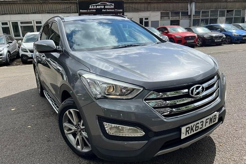 Silver Used 2013 Hyundai Santa Fe Premium SUV | £8,995 (Fair price) - Image 1/1