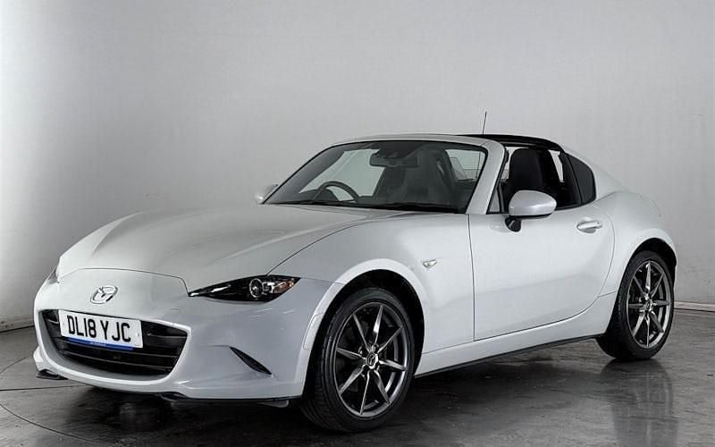 Used Mazda MX5 Inclusive 160 HP (117 kW) 2018 Silver Cabriolet