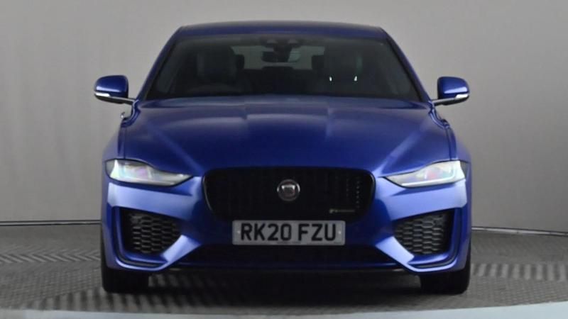 Used Jaguar XE R-Dynamic 249 HP (183 kW) 2020 Blue Sedan