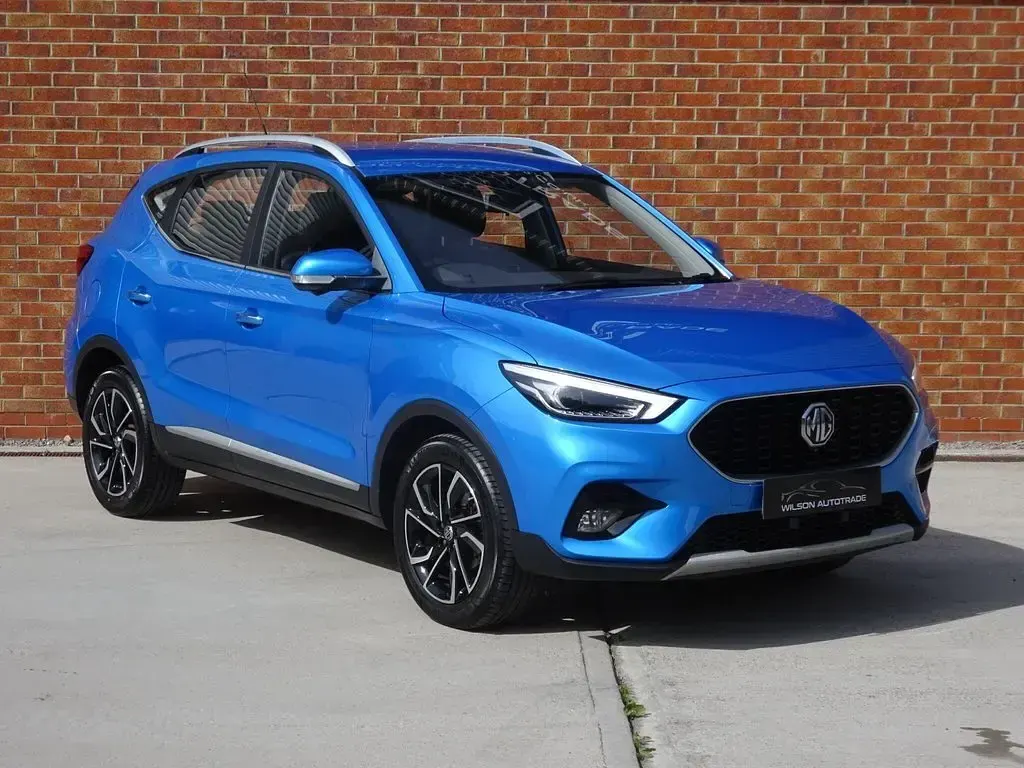 Used MG ZS Exclusive 106 HP (77 kW) 2022 Blue SUV