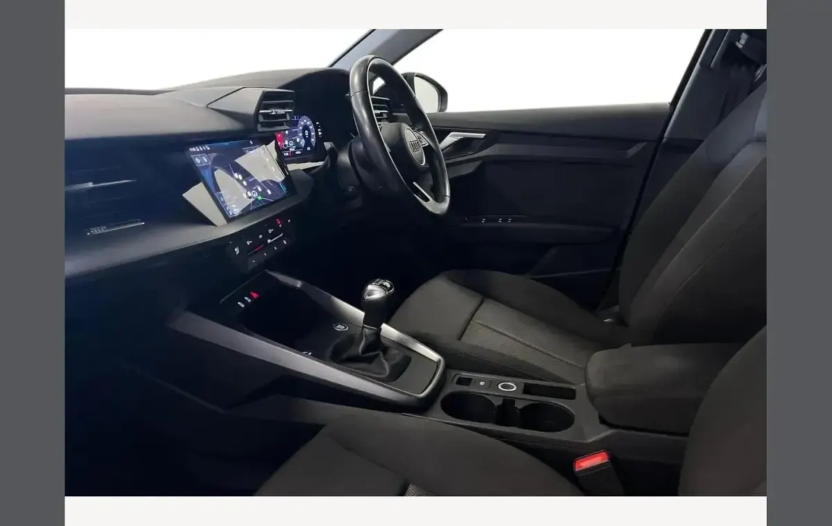 Used Audi A3 Design 110 HP (80 kW) 2022 Brilliant black Sedan