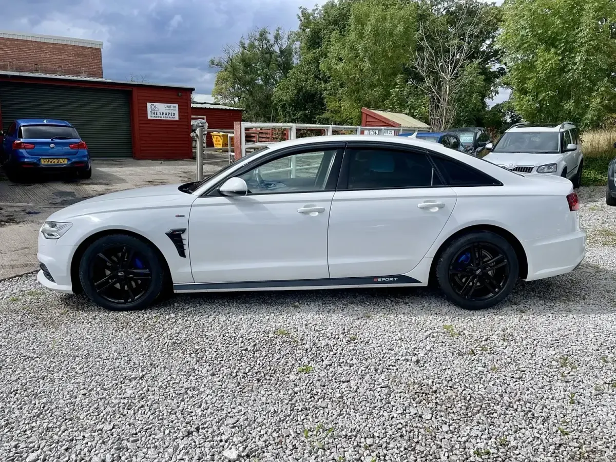Used Audi A6 S-Line 2016 White Sedan