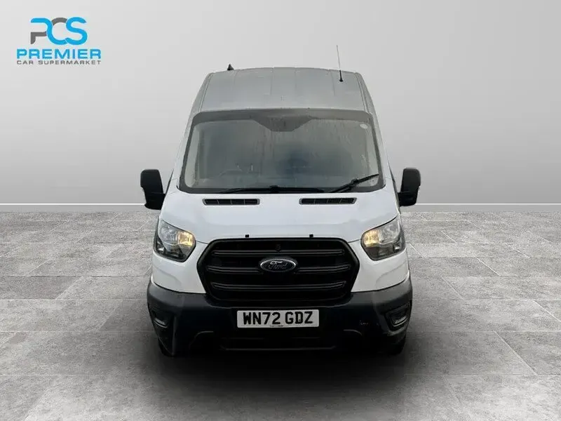 Used Ford Transit 170 HP (125 kW) 2023 Frozen white (solid colour) Van