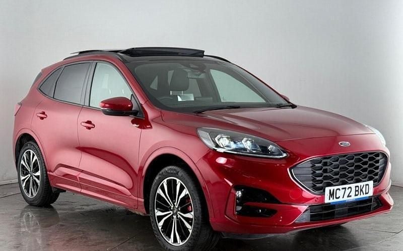 Red Used 2023 Ford Kuga ST-Line X SUV | £22,000 (Good price) - Image 1/3