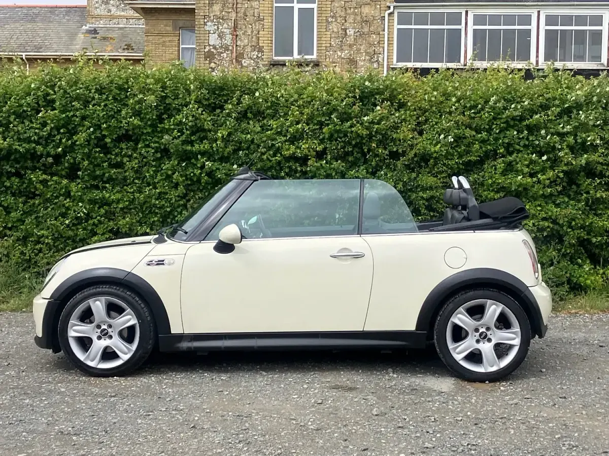 Used Mini Cooper S Cabriolet 2007 White Cabriolet