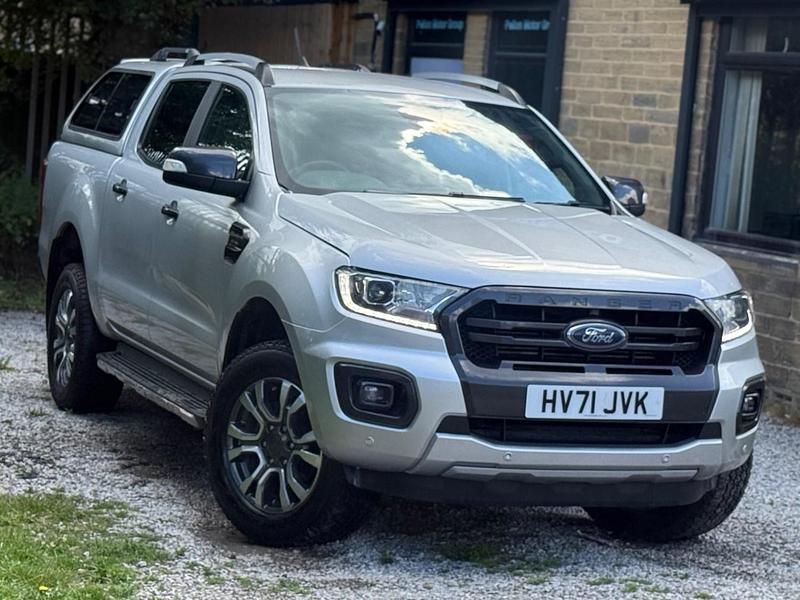 Silver Used 2021 Ford Ranger Wildtrack Pickup | £15,990 (Super price) - Image 1/4