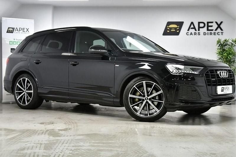 Used Audi Q7 Black Edition 340 HP (250 kW) 2021 Black SUV