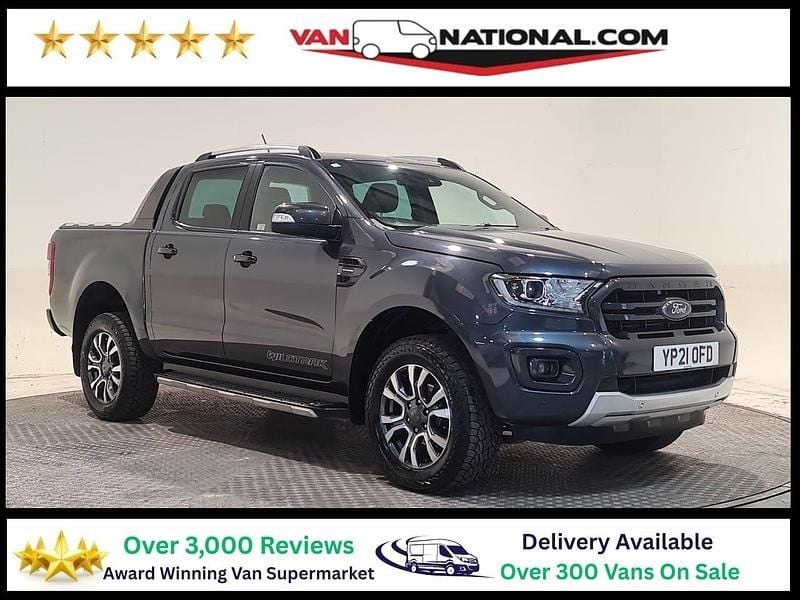 Grey Used 2021 Ford Ranger Wildtrack Pickup | £16,890 (Super price) - Image 1/3