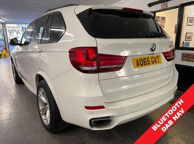 Used BMW X5 M Sport 258 HP (189 kW) 2015 White SUV