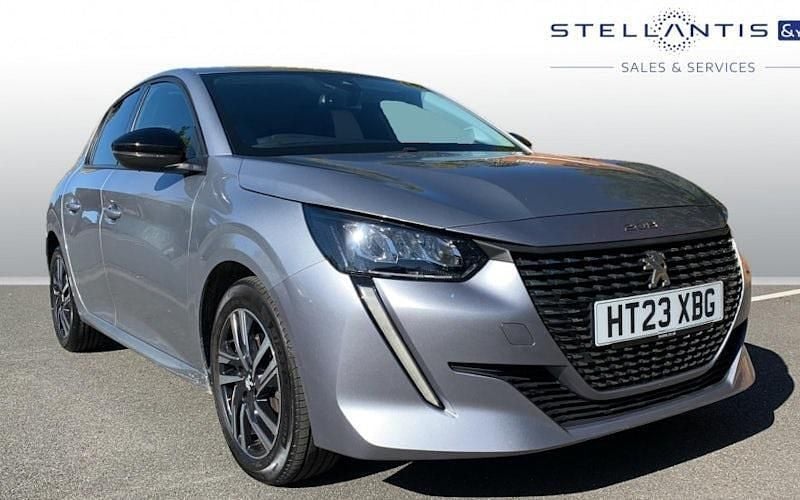 Grey Used 2023 Peugeot 208 Allure+ Hatchback | £14,856 (Fair price) - Image 1/4