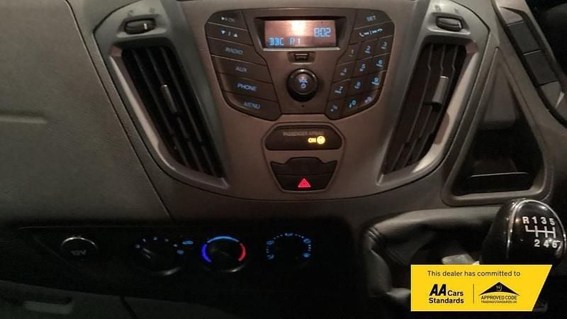 Used Ford Transit Custom 100 HP (73 kW) 2016 White Van