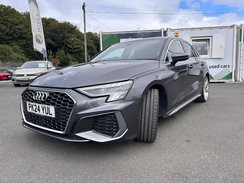 Used Audi A3 S-Line 2024 Daytona grey pearl effect Hatchback