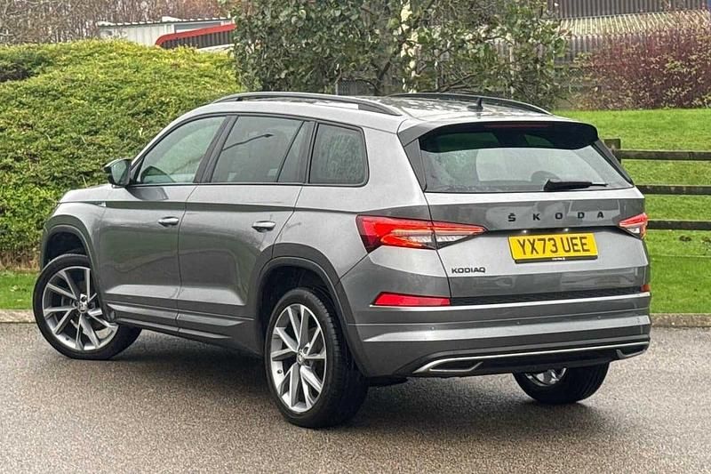 Used Skoda Kodiaq SportLine 110 HP (80 kW) 2023 Graphite grey metallic SUV