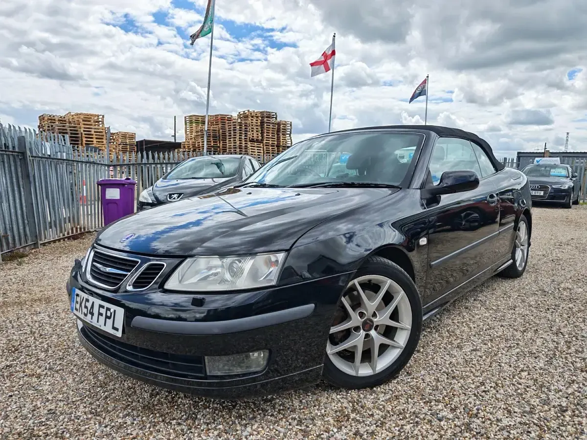 Used Saab 9-3 Cabriolet Aero 2004 Black Cabriolet