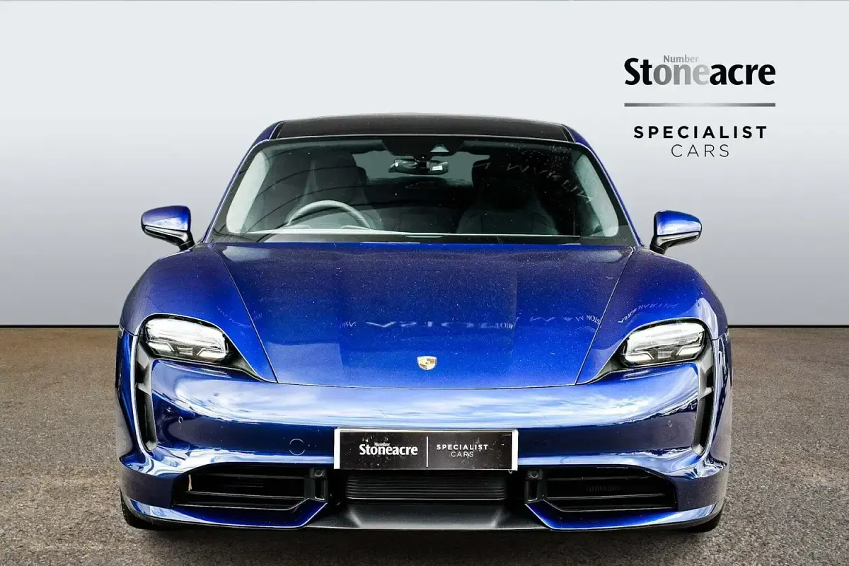 Used Porsche Taycan 500 kW (680 HP) 2020 Blue Sedan