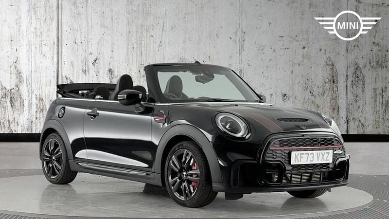 Black Used 2023 Mini John Cooper Works Cabriolet Cabriolet | £26,998 (Fair price) - Image 1/4
