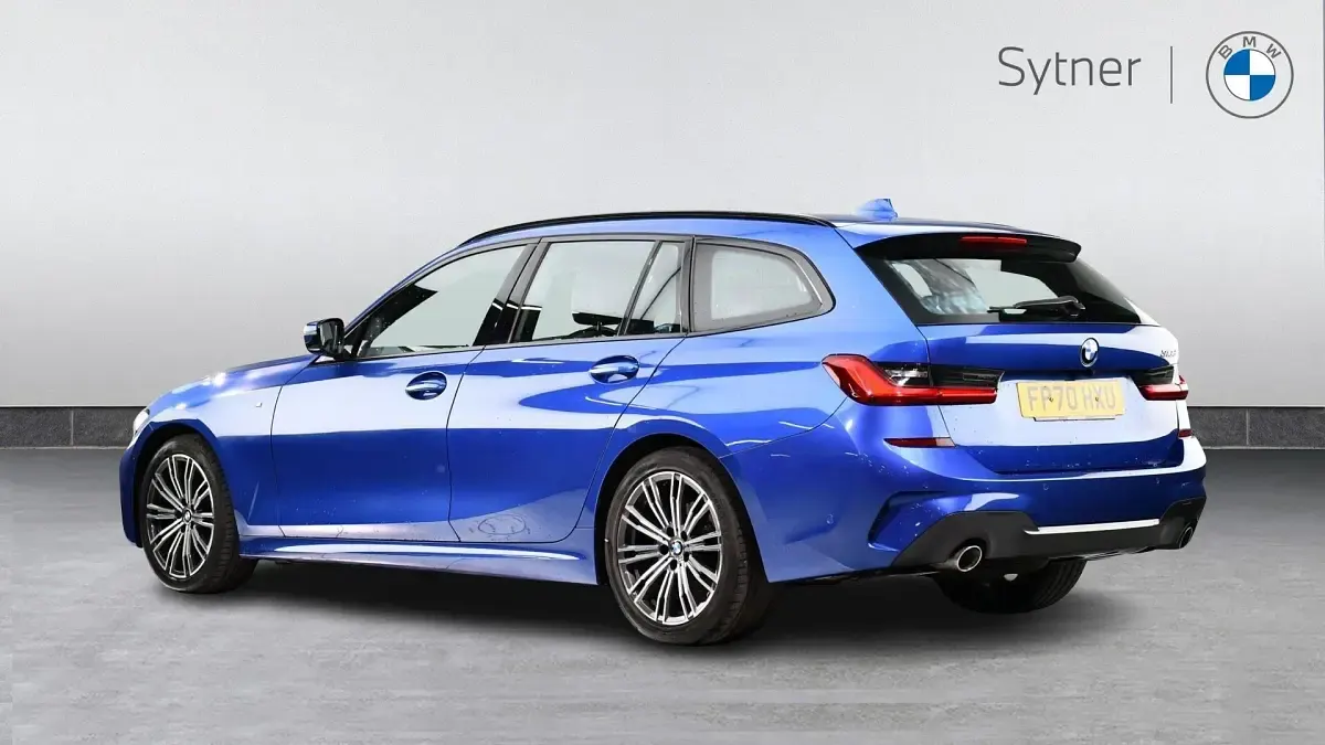 Used BMW 318 M Sport 148 HP (108 kW) 2020 Blue Estate