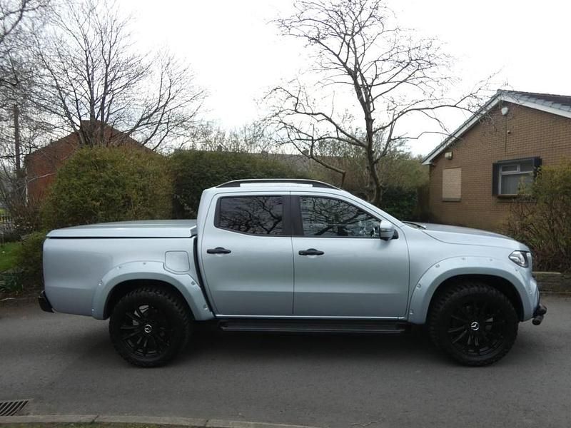 Used Mercedes X250 2018 Silver Pickup