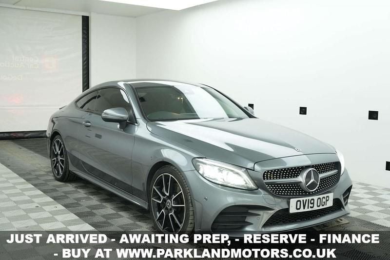 Used Mercedes C300 AMG Line Premium 2019 Grey Coupe