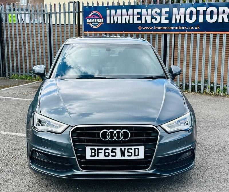Used Audi A3 S-Line 184 HP (135 kW) 2015 Grey Hatchback