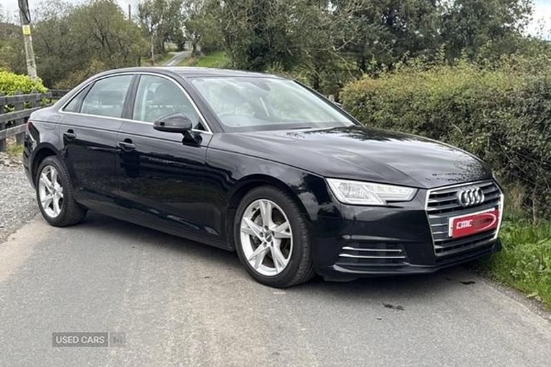 Black Used 2018 Audi A4 Sport Sedan | £8,990 (Good price) - Image 1/1