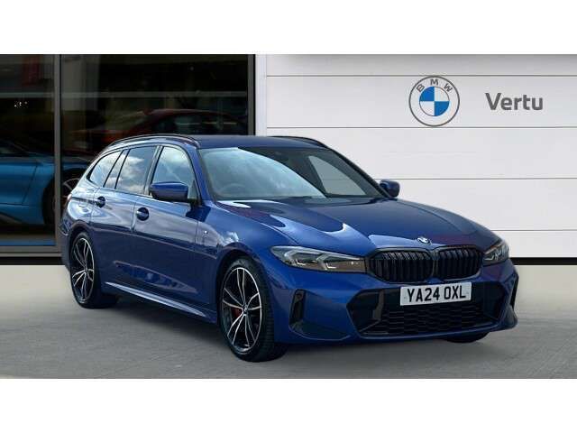 Blue Used 2024 BMW 320 M Sport Estate | £33,495 (A bit pricey) - Image 1/4