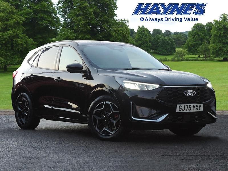 Black New 2025 Ford Kuga ST-Line X SUV | £33,000 (Expensive) - Image 1/4