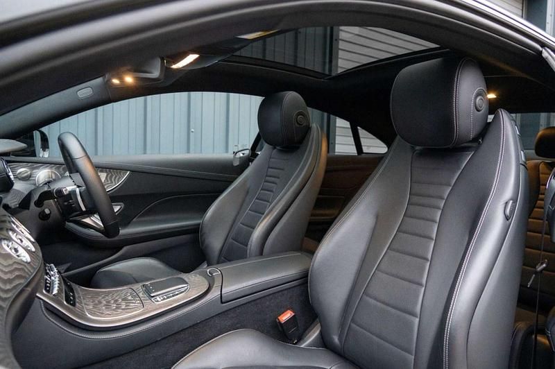 Used Mercedes E300 AMG line 258 HP (189 kW) 2022 Black Coupe