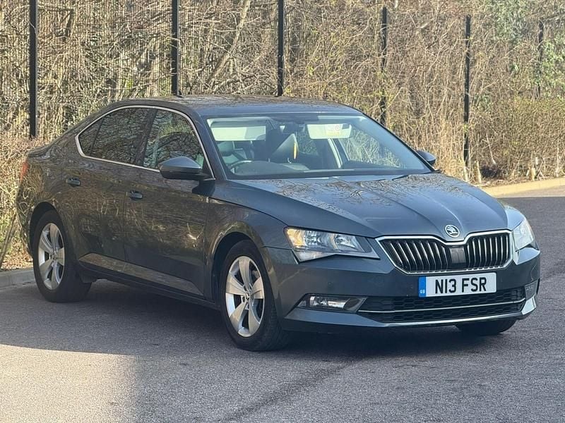 Used Skoda Superb SE Technology 118 HP (86 kW) 2016 Grey Hatchback
