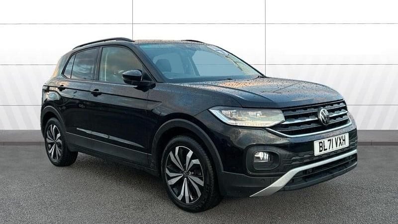 Black Used 2022 VW T-Cross Black Edition SUV | £14,224 (Good price) - Image 1/4